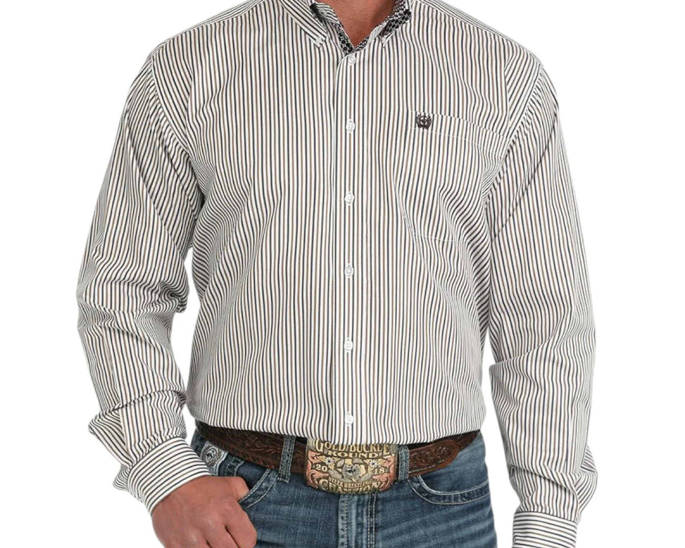 Cinch Men's Classic Long-Sleeved Shirt