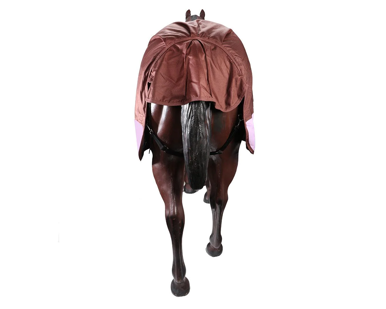 Conrad 1200D Horse Rug - Chocolate & Lilac - Image 13