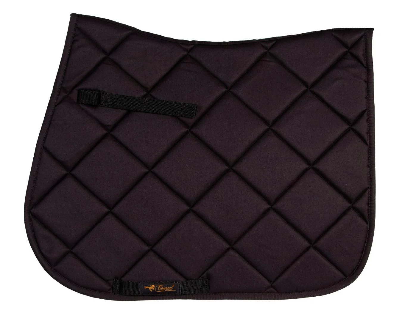 Conrad Basic General Purpose Saddle Pad - Black - Image 2