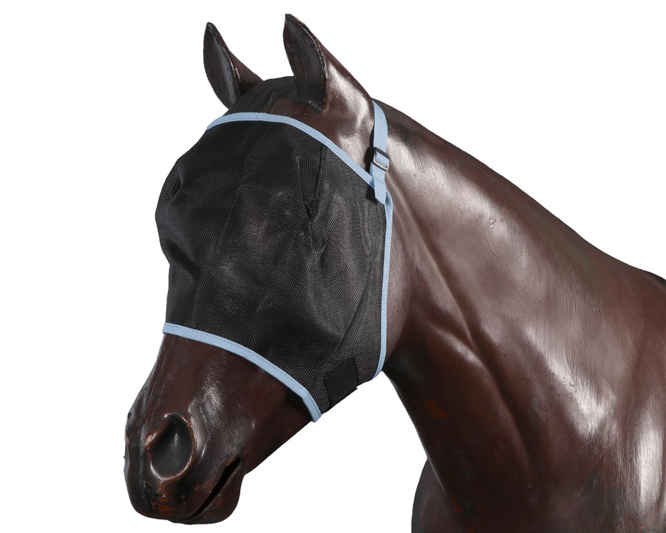 Conrad Everyday Black Mesh Fly Mask - Image 8