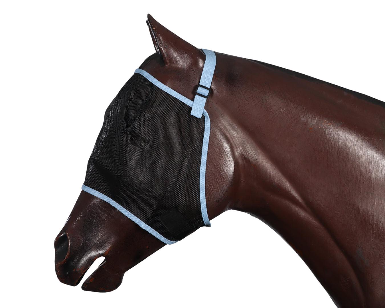 Conrad Everyday Black Mesh Fly Mask - Image 9