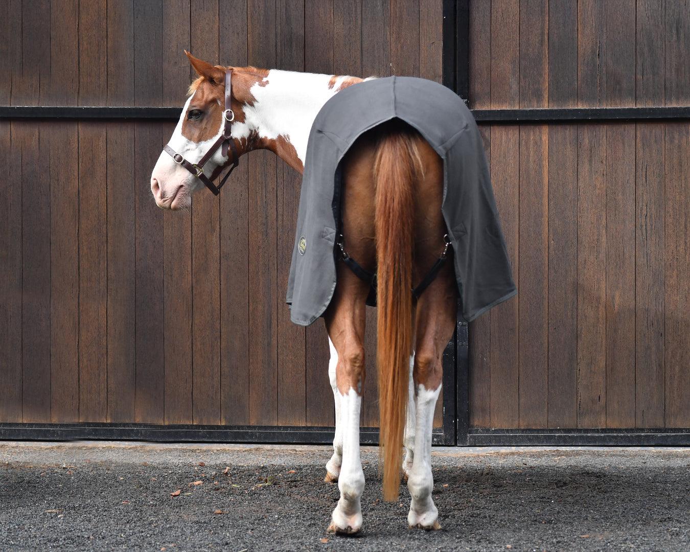 Conrad Polar Fleece Horse Rug - Grey - Image 4