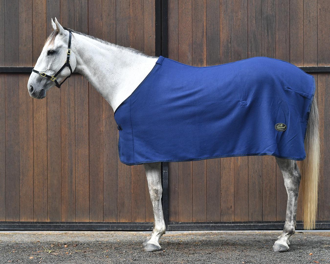 Conrad Polar Fleece Horse Rug - Navy