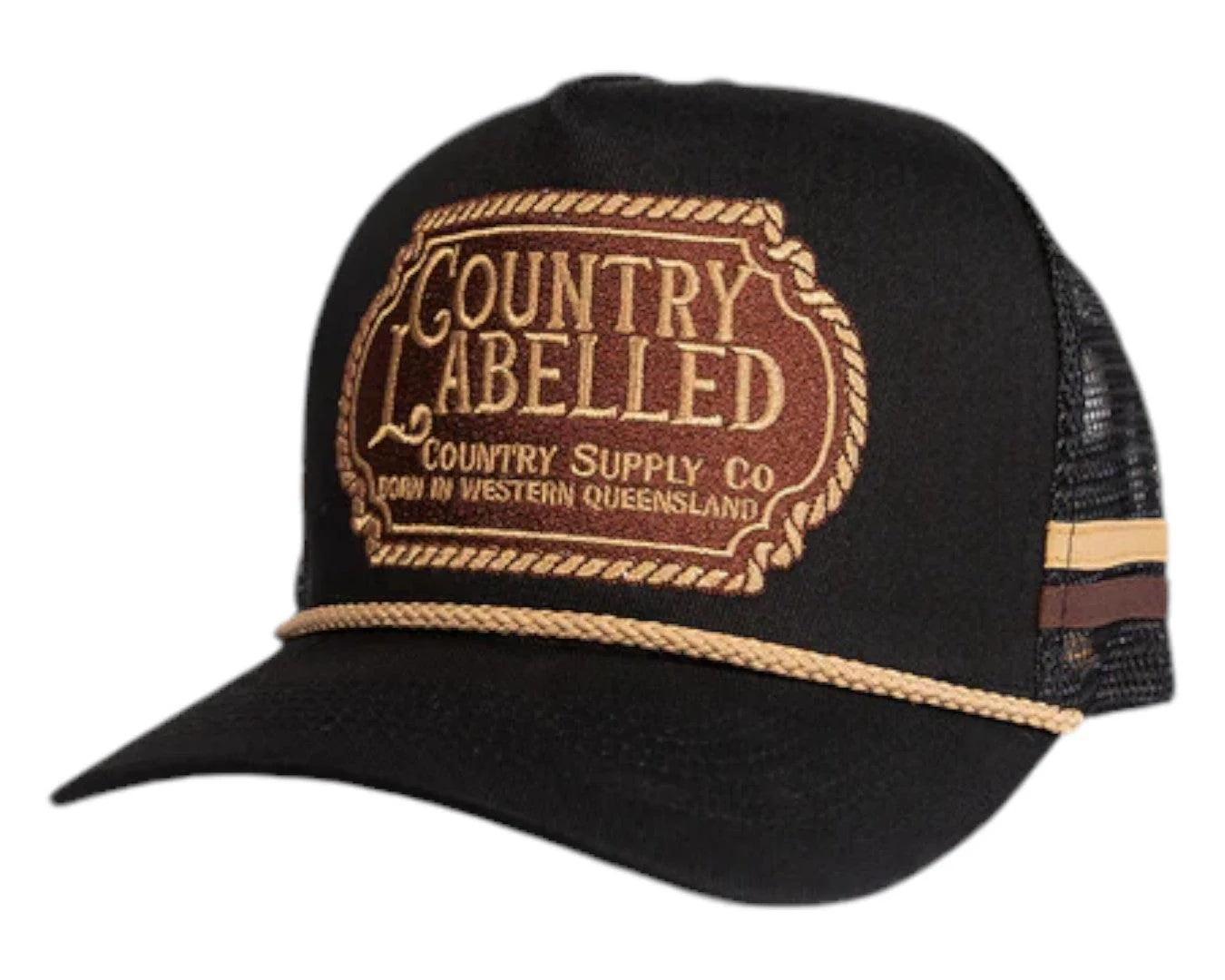 Country Labelled Badge Cap