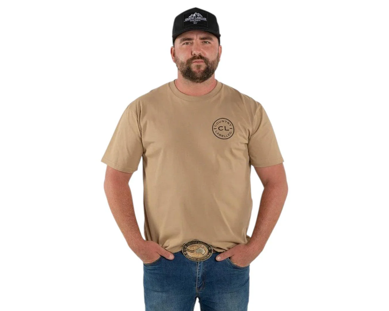 Country Labelled Mens Classic Signature CL Tee - Image 4