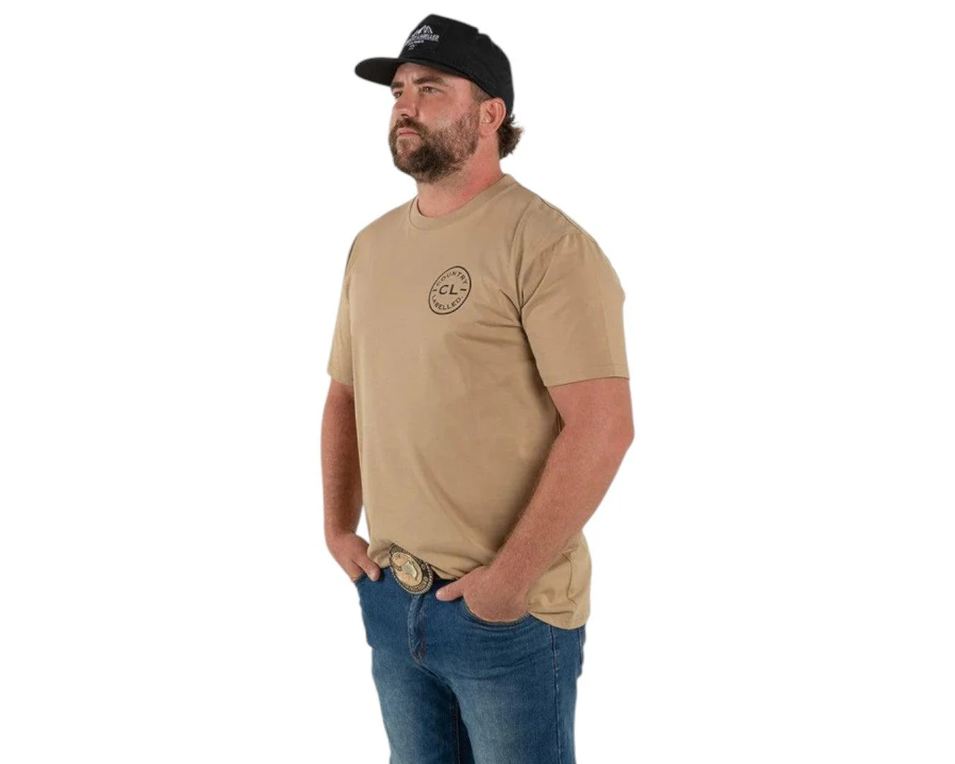 Country Labelled Mens Classic Signature CL Tee - Image 5