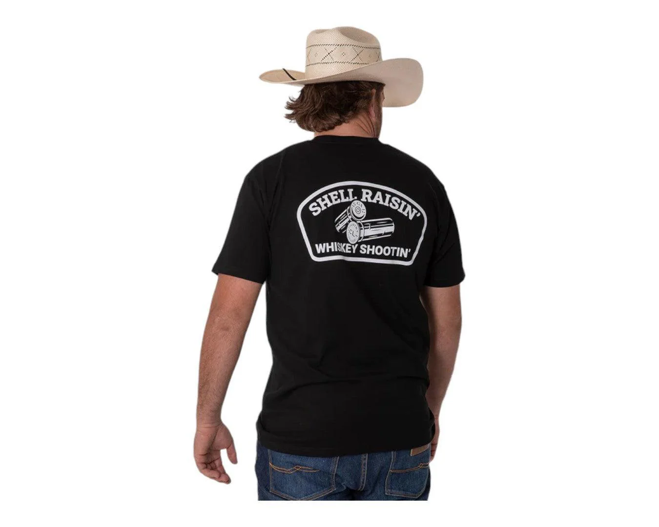 Country Labelled Shell Raisin' Whiskey Shootin' Tee - Image 2