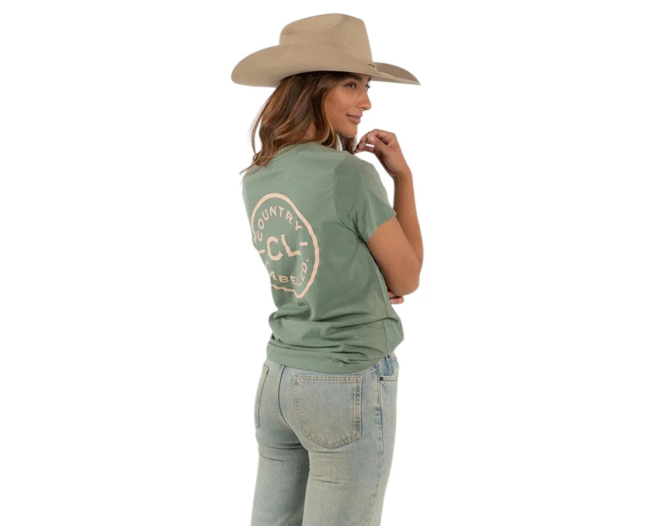 Country Labelled Signature Womens Tee - Image 7