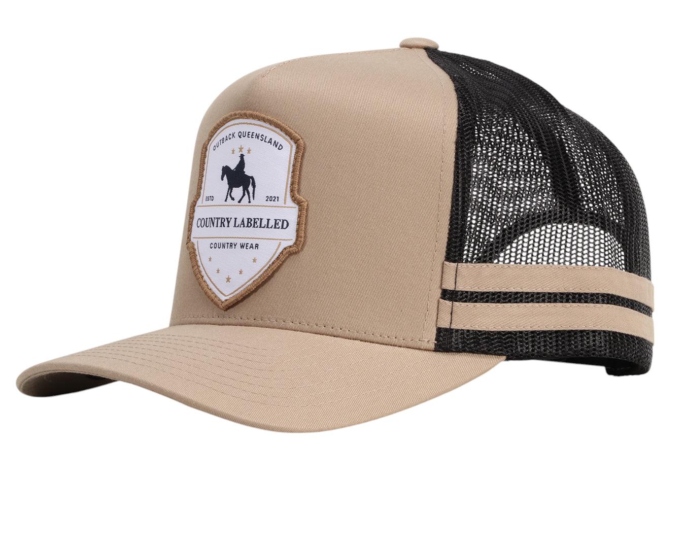 Country Labelled - Striped Cap