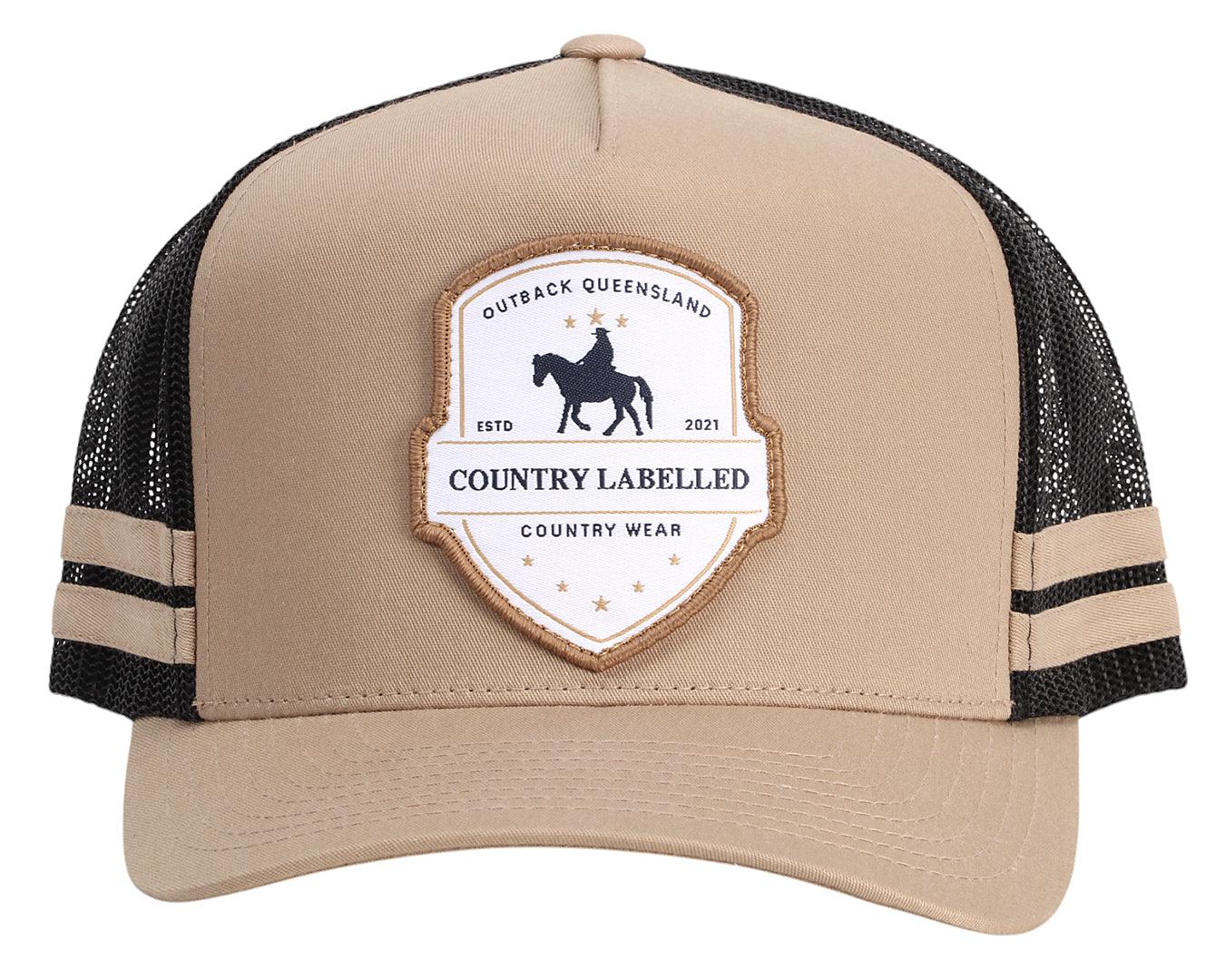 Country Labelled - Striped Cap - Image 2