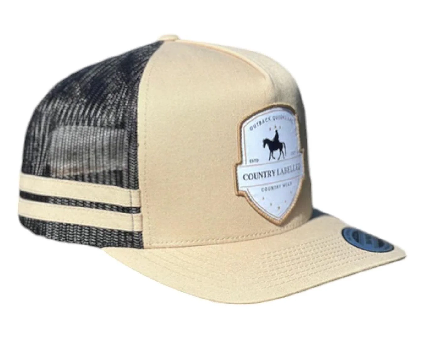 Country Labelled - Striped Cap - Image 4