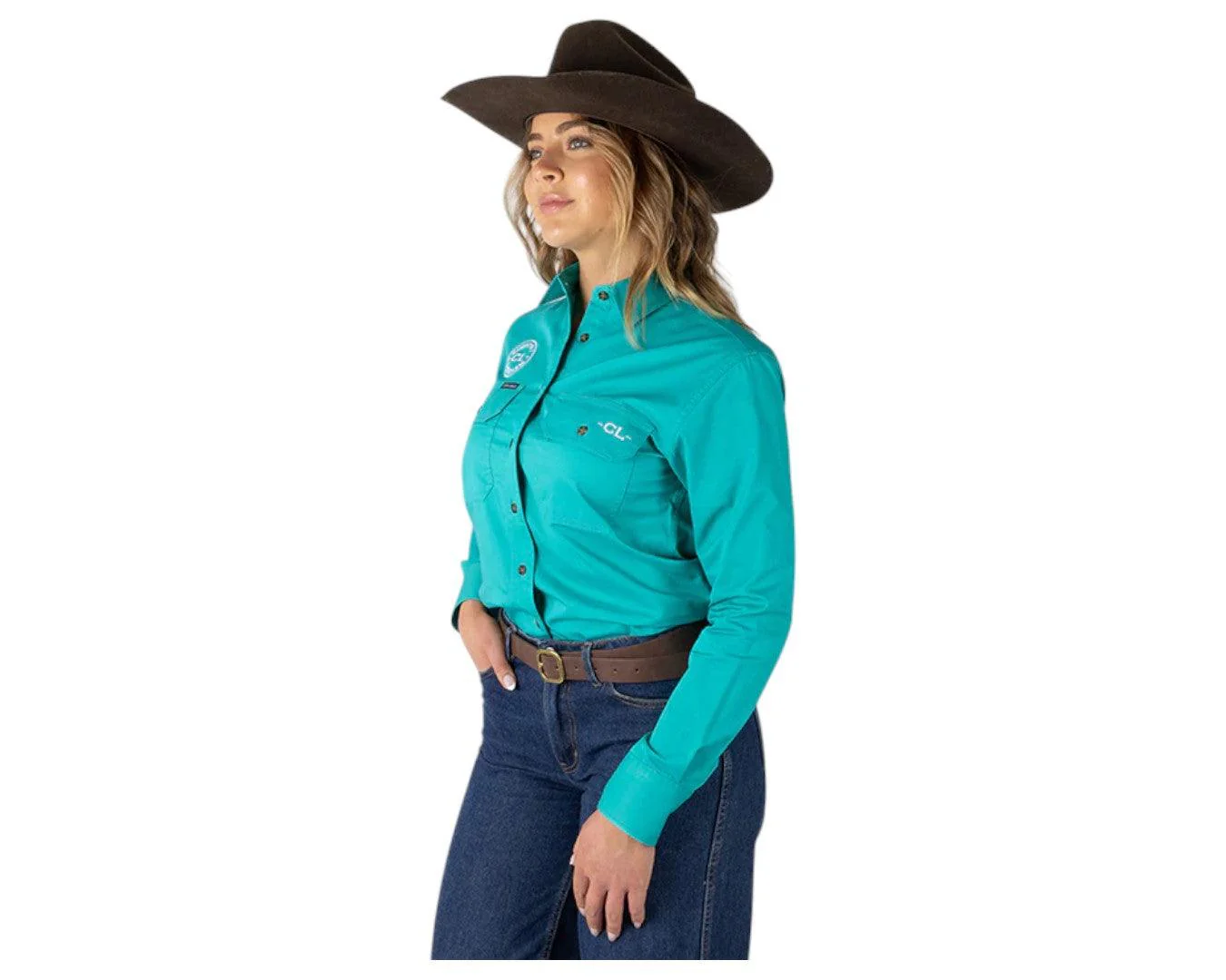 Country Labelled 'The Matilda' Full Button Work Shirt - Image 10