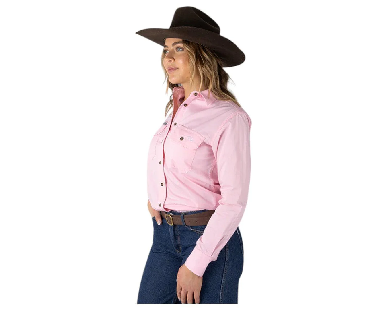 Country Labelled 'The Matilda' Full Button Work Shirt - Image 6