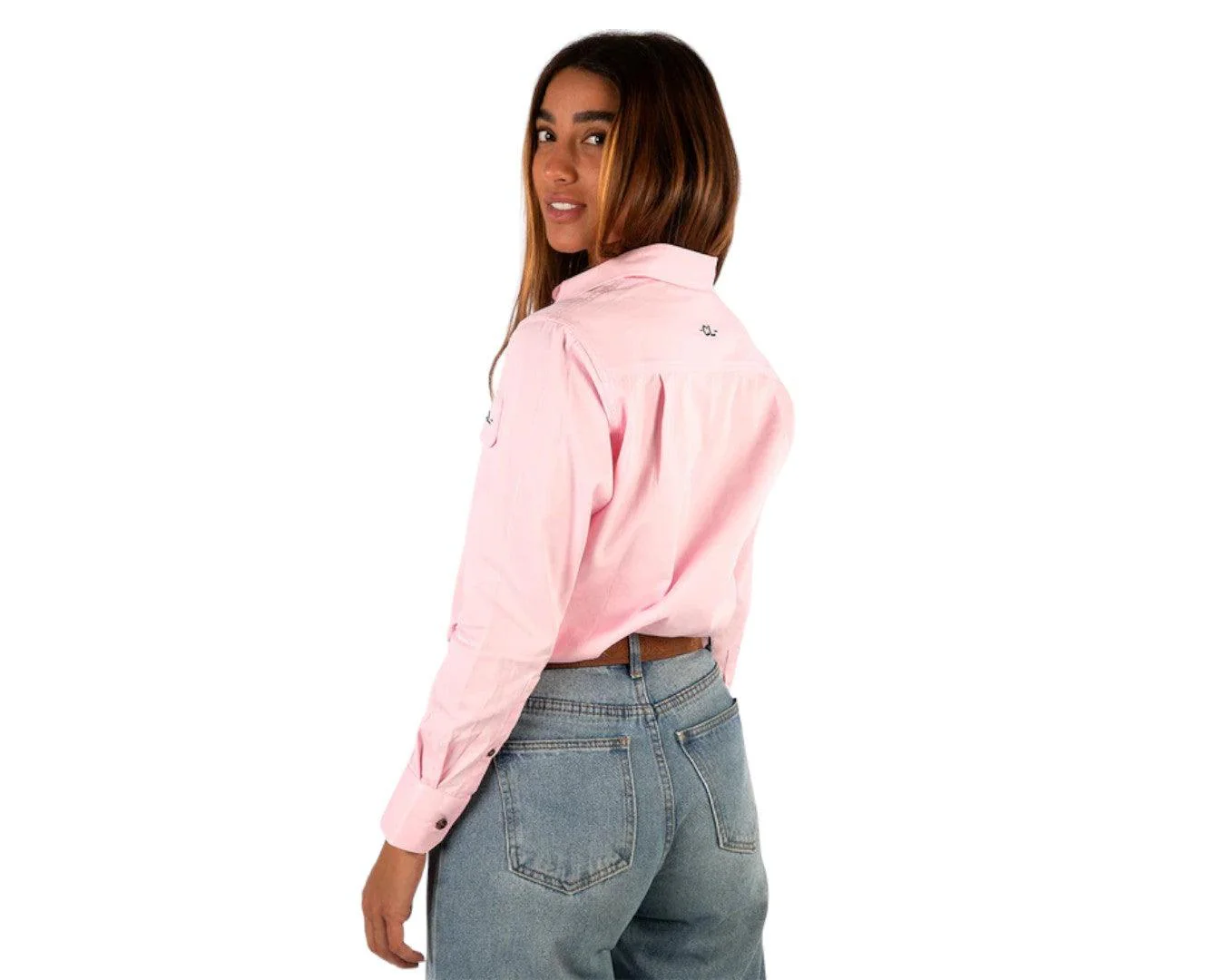 Country Labelled Women's Matilda Half Button Work Shirt - Image 5