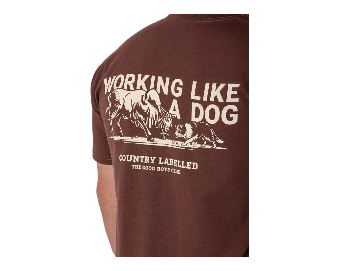 Country Labelled Working Dog Tee - Image 8