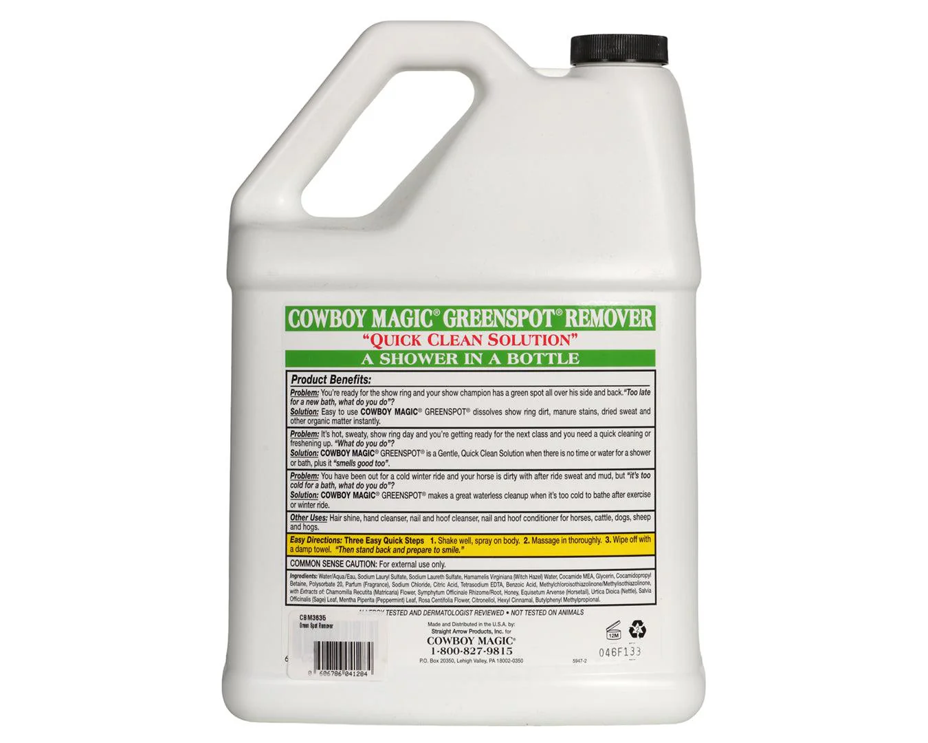 Cowboy Magic Green Spot Remover Waterless Shampoo - Image 6