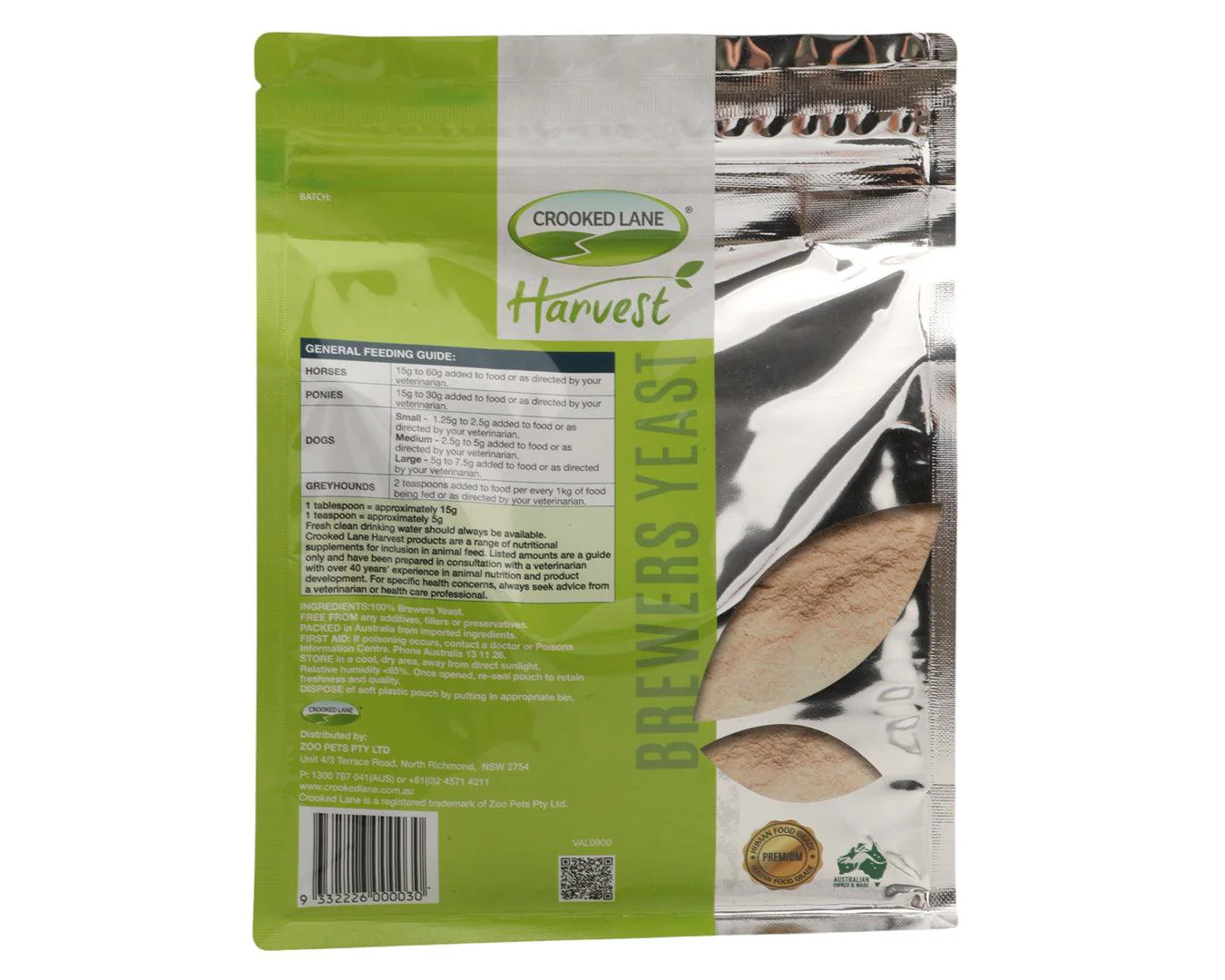 Crooked Lane Harvest Brewers Yeast 1KG - Image 2