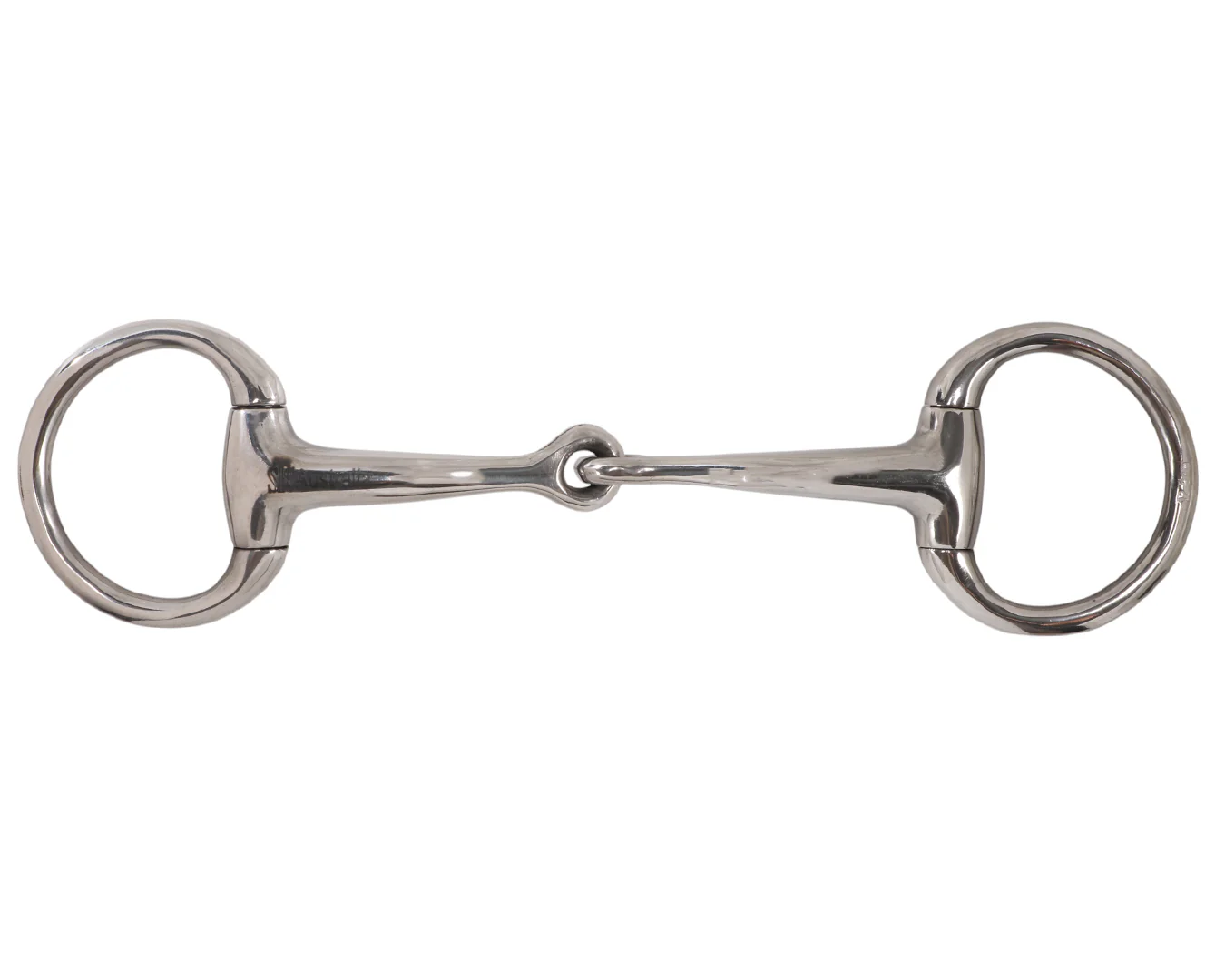 STC Curved Small Eggbutt Snaffle Bit