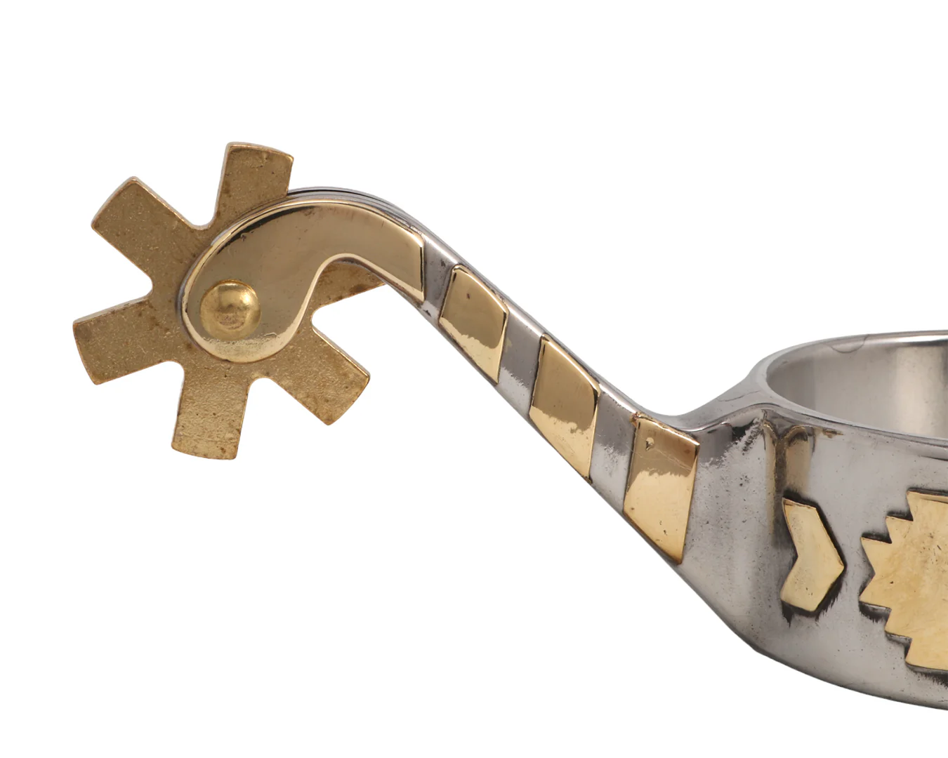 Cutter Spurs w/Navajo Trim - Image 2
