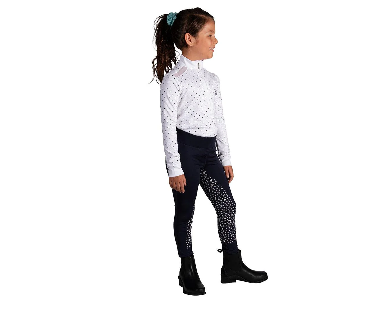 Huntington Daisy Girls Tights With Full Gel Seat - Image 6