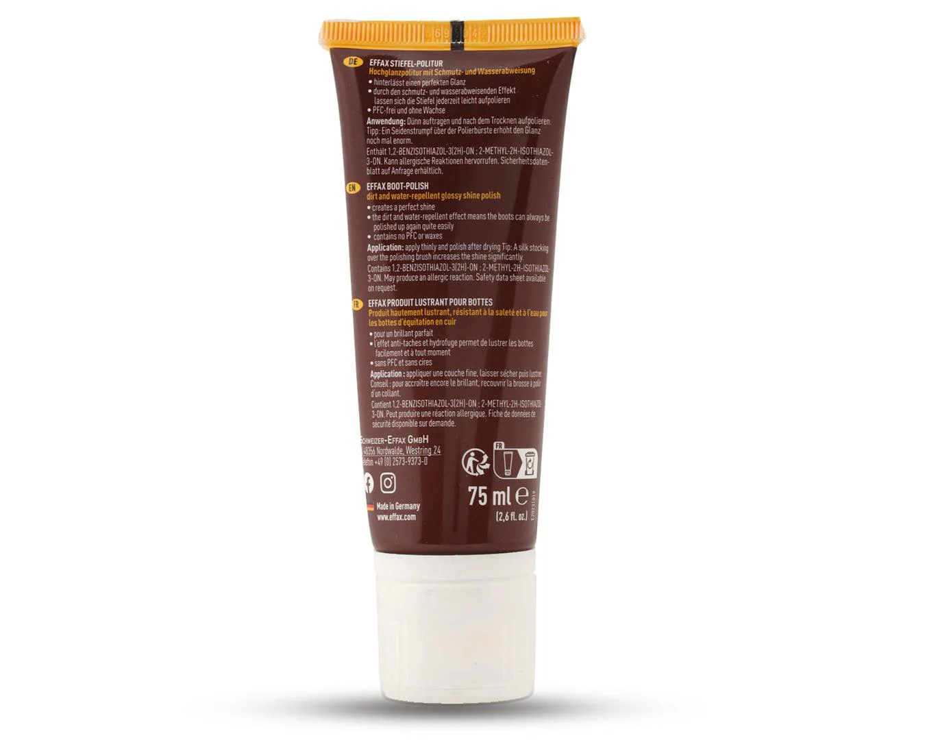 Effax Leather Boot Polish 75ml - Image 6