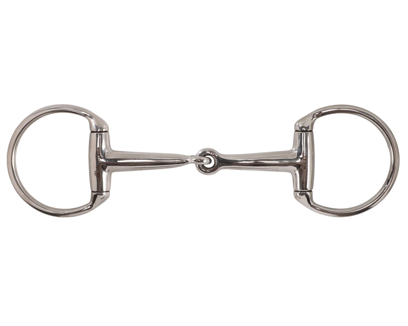 STC Eggbutt Snaffle Bit with Flat Rings