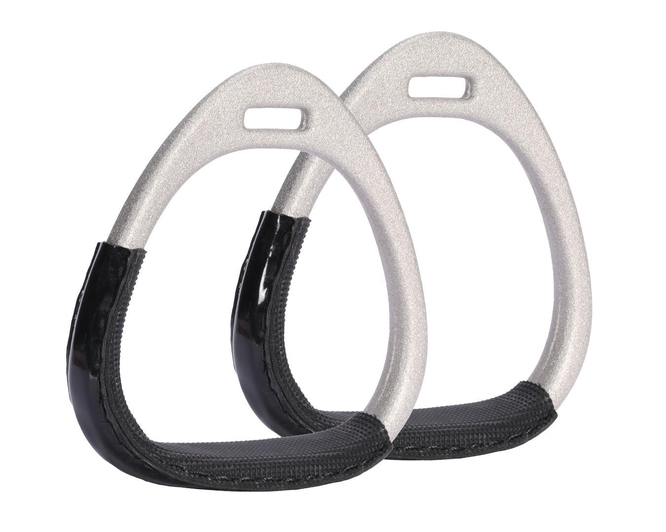 Enforcer Race Stirrups with Leather Cover