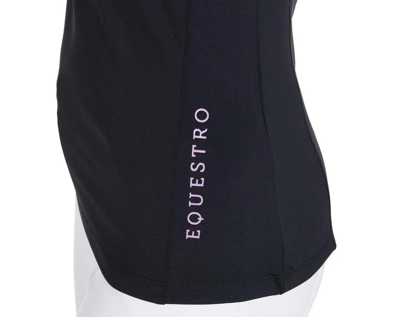 Equestro Ladies Base Layer Slim-fit Short Sleeve Top - Image 4