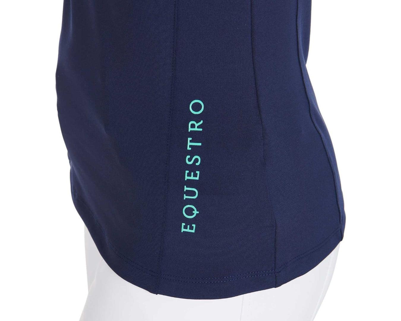 Equestro Ladies Base Layer Slim-fit Short Sleeve Top - Image 6