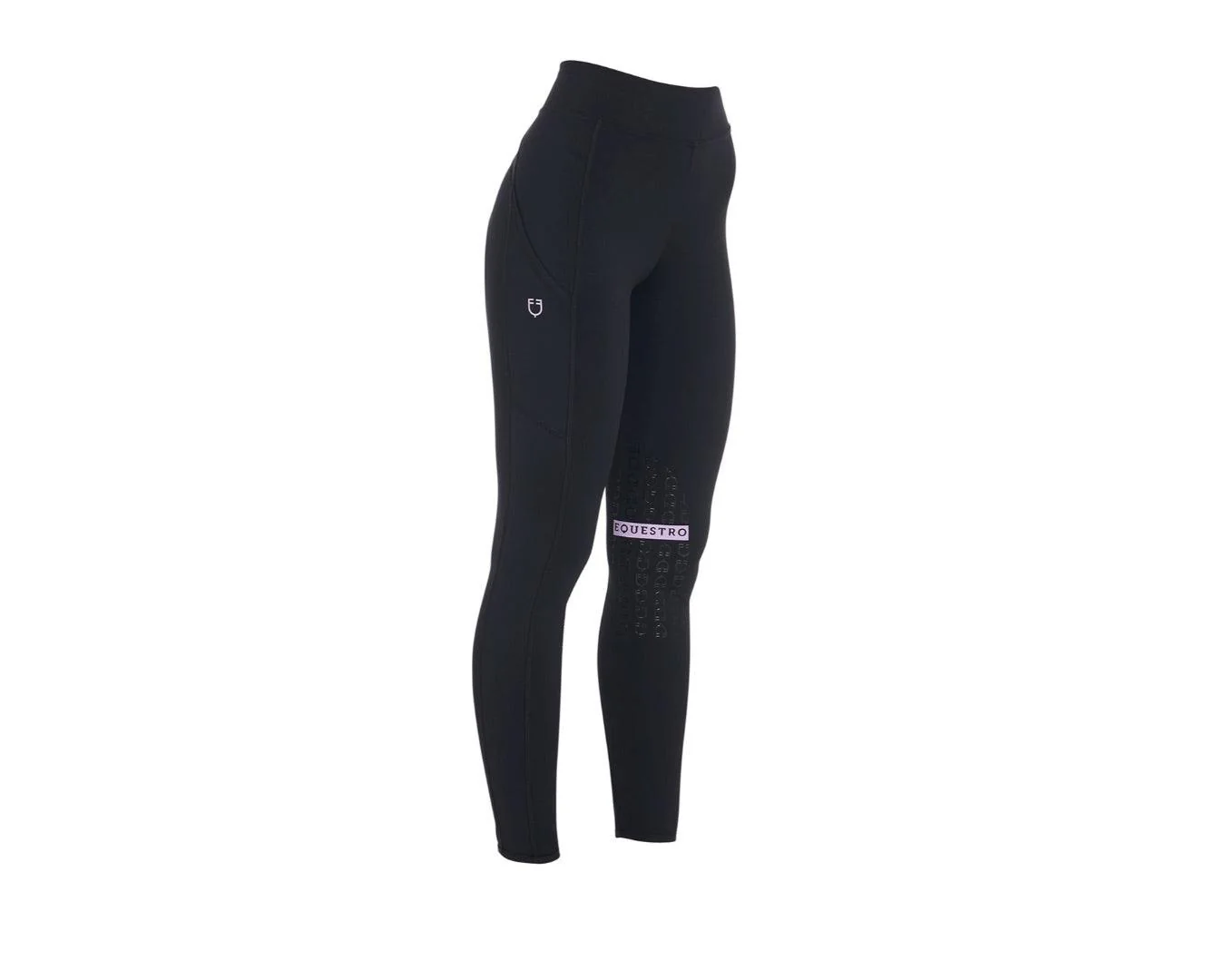 Equestro Ladies Riding Tights - Image 2