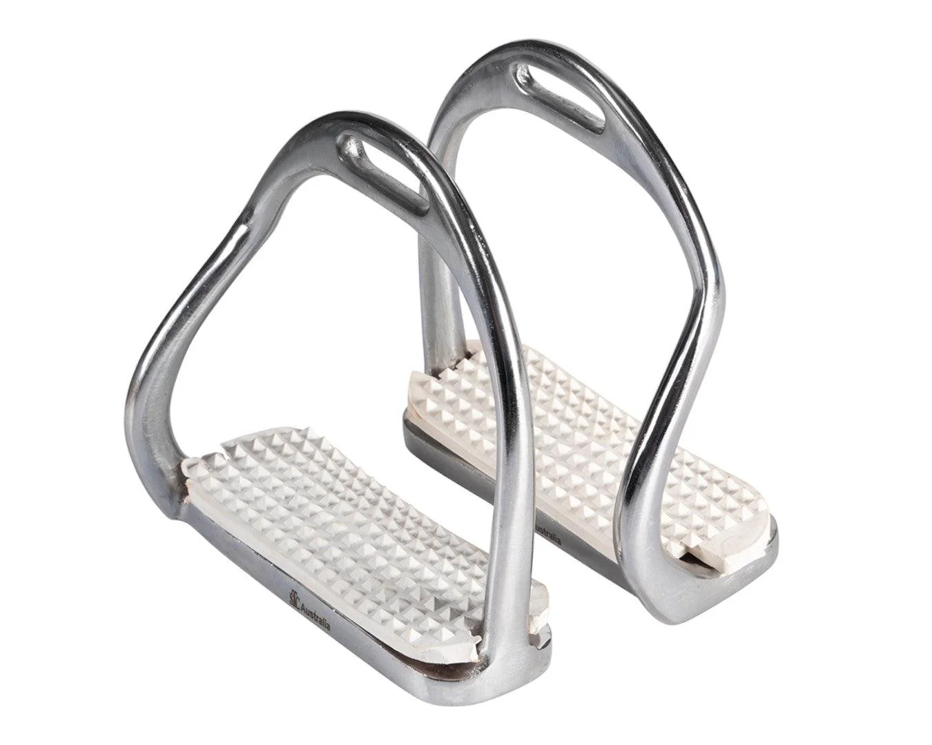 Equi-Steel Chrome Plated Bent Leg Safety Stirrups - Image 3