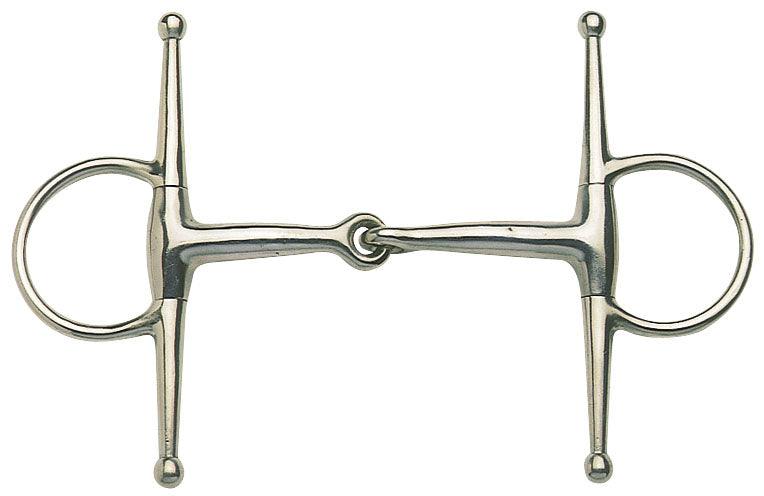 Equi-Steel SS Full Cheek Eggbutt Bit