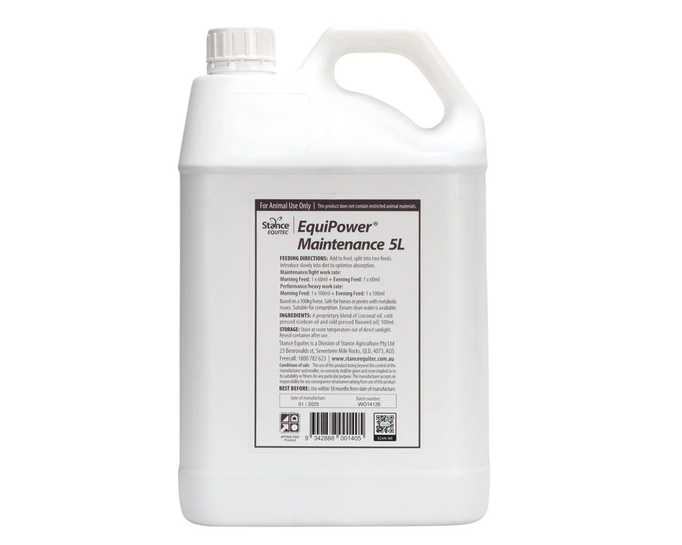 Stance Equitec EquiPower Maintenance Oil - Image 3