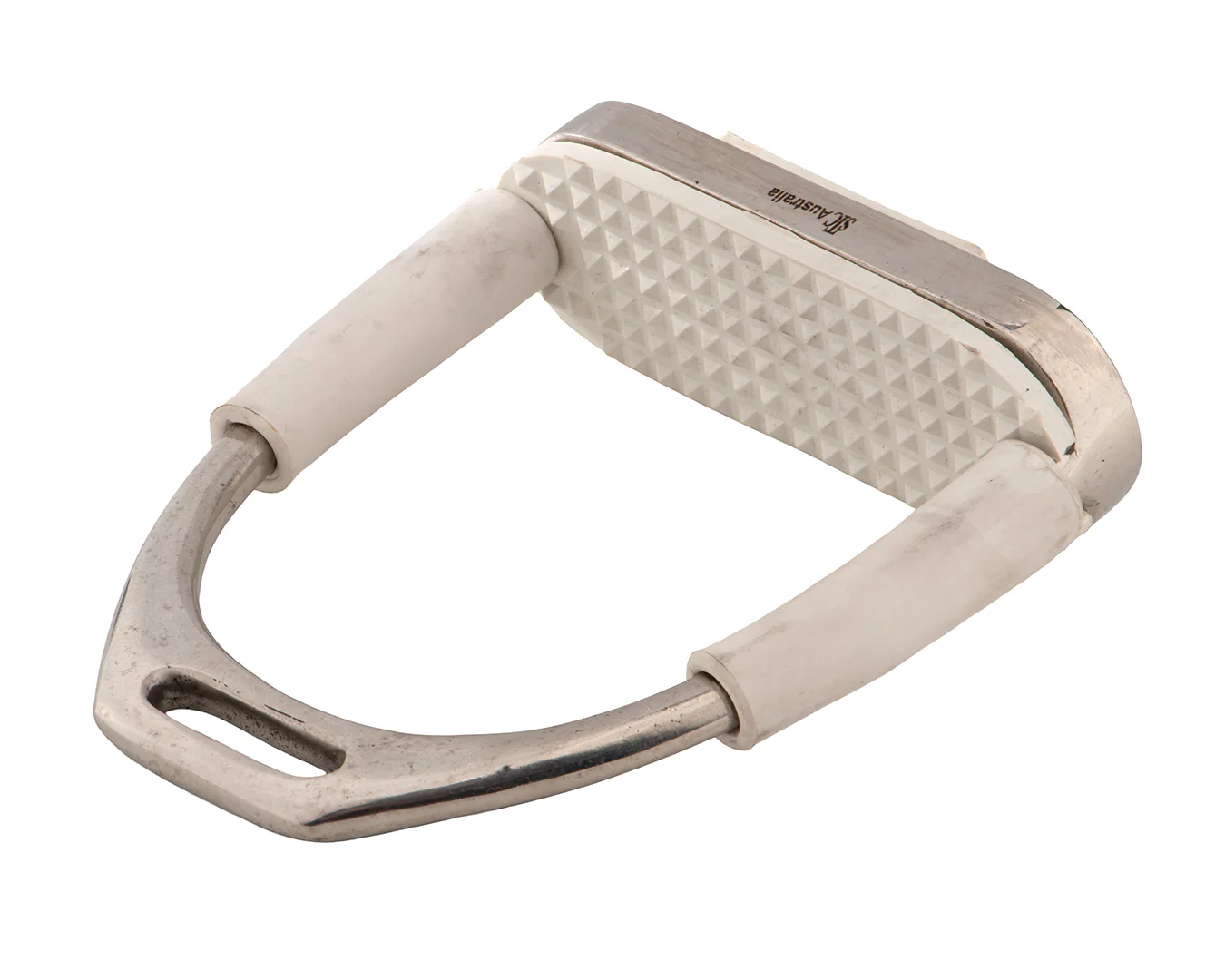 Equisteel Flex Shank Stirrups Stainless Steel - Image 3