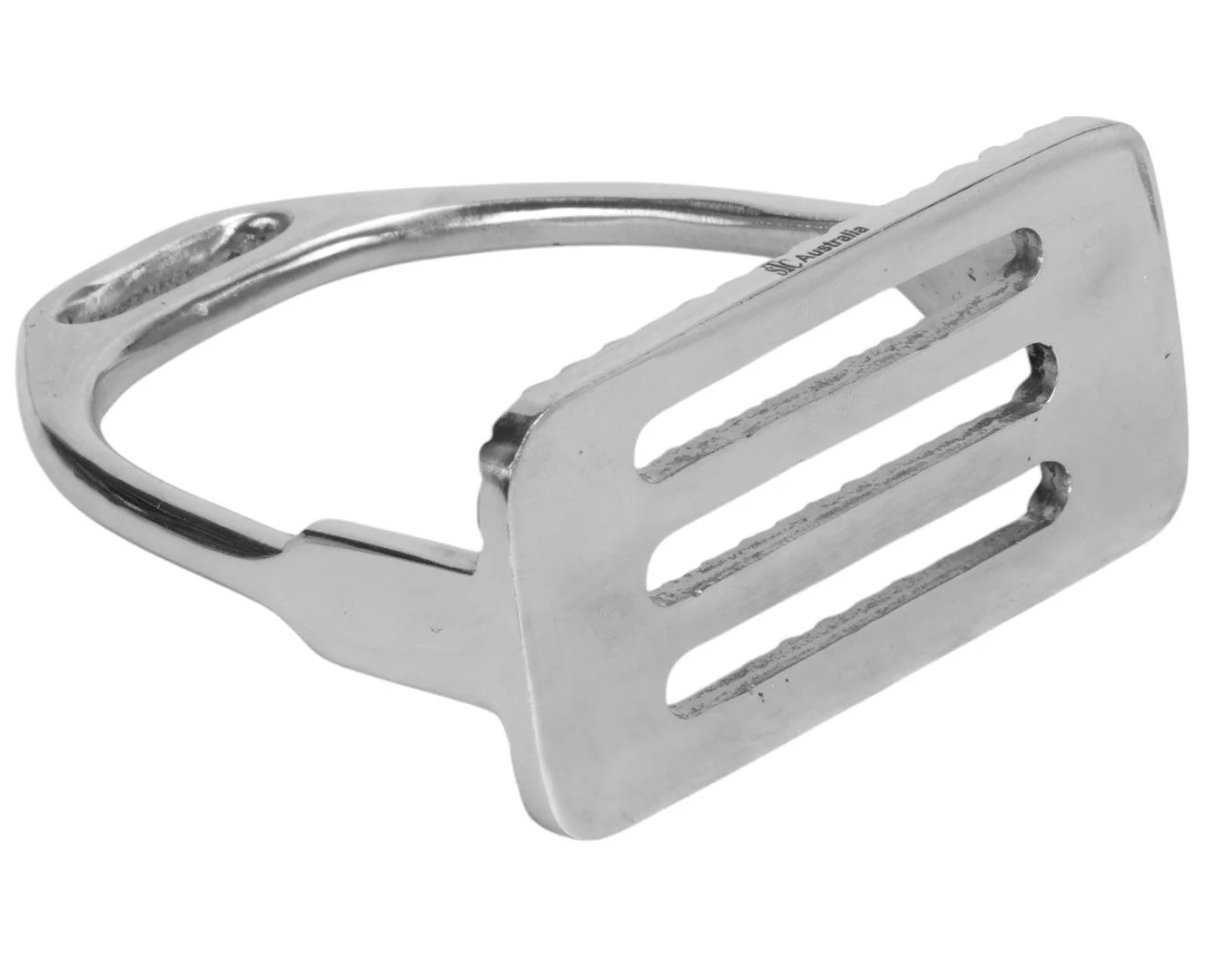 Equisteel Four Bar Stirrups Chrome Plated - Image 5