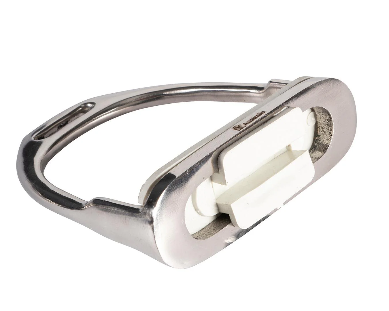 Equisteel Stainless Steel Two Bar Hunting Stirrups - Image 3
