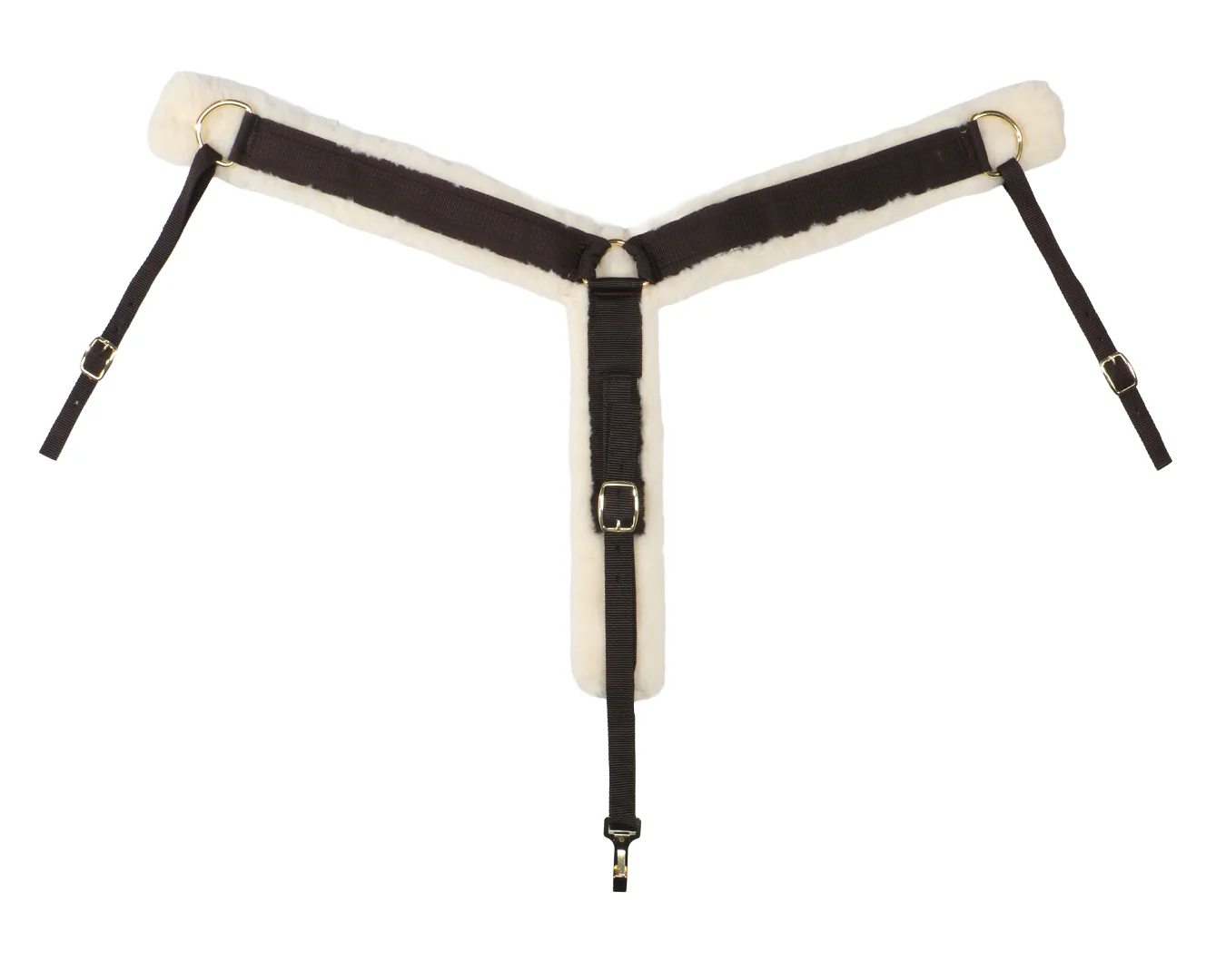 STC Fleece Western Breastcollar