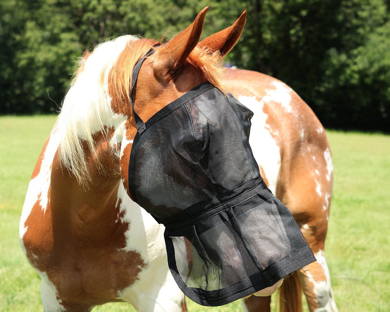 Horsemaster Fly Mask w/Skirt Nose - Image 2