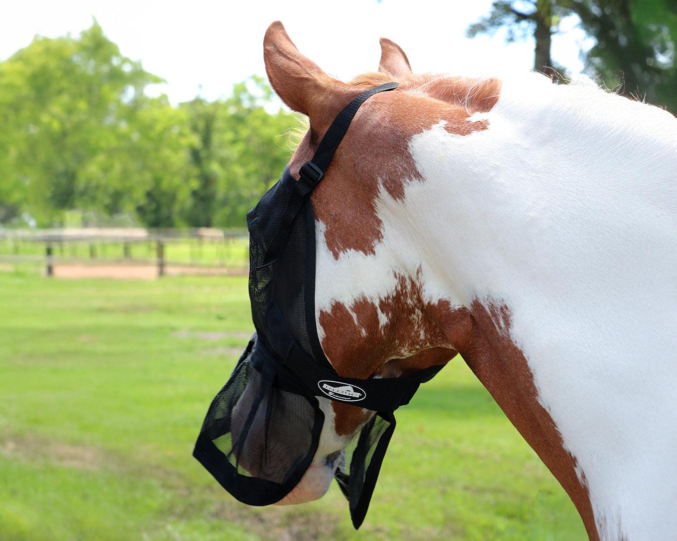 Horsemaster Fly Mask w/Skirt Nose - Image 3