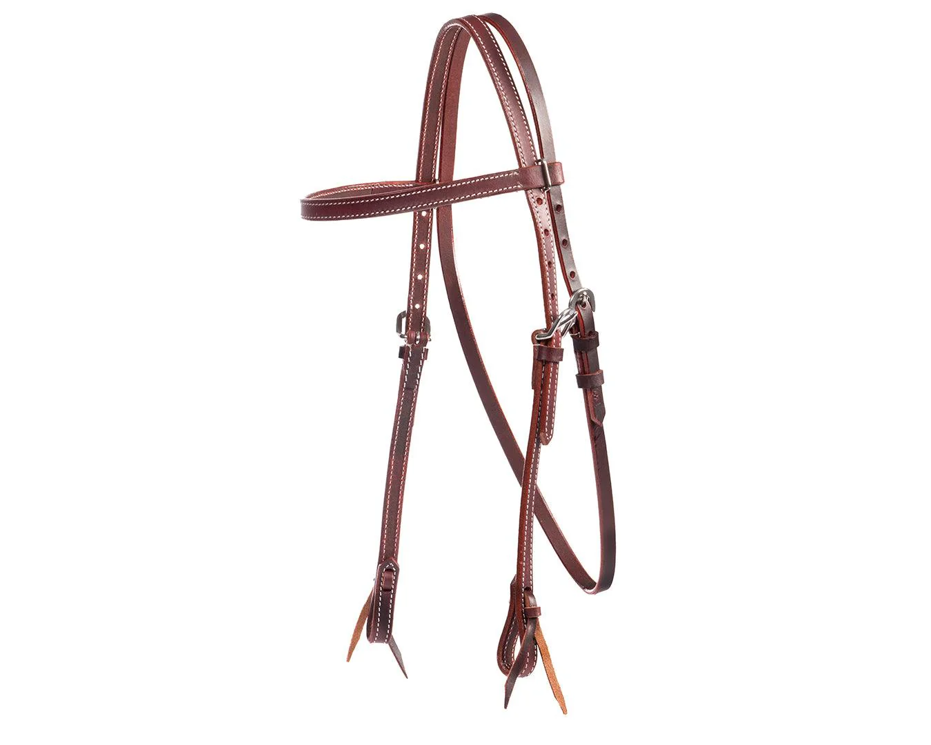 Fort Worth 5/8" Leather Headstall - Image 4