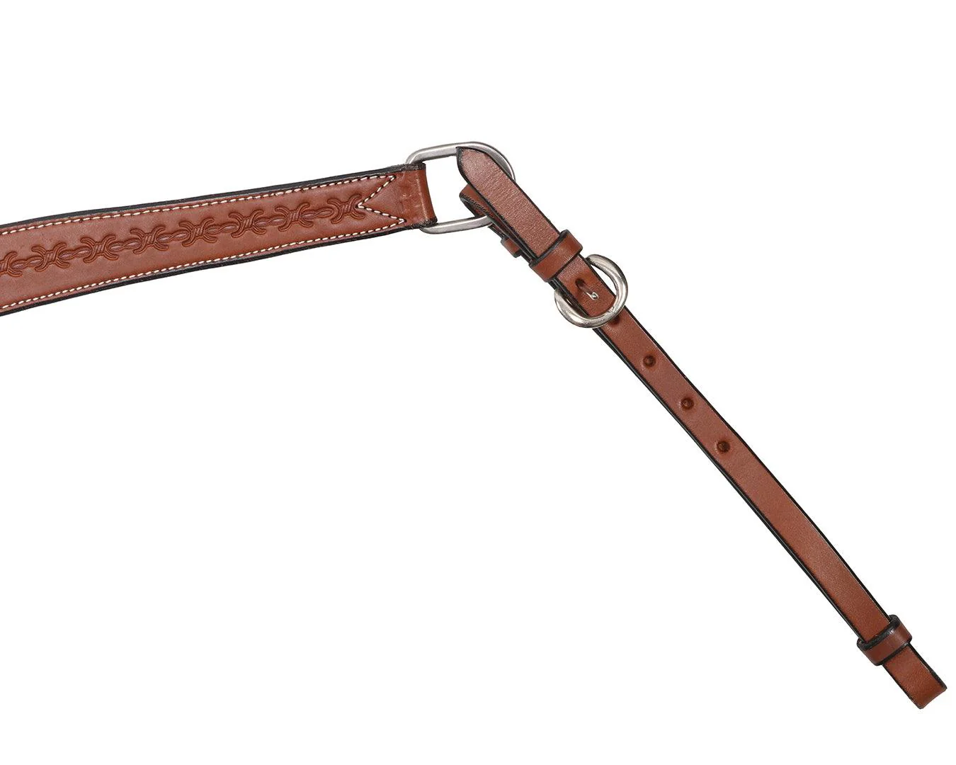 Fort Worth Barbed Wire Series Breastcollar Chestnut - Image 3