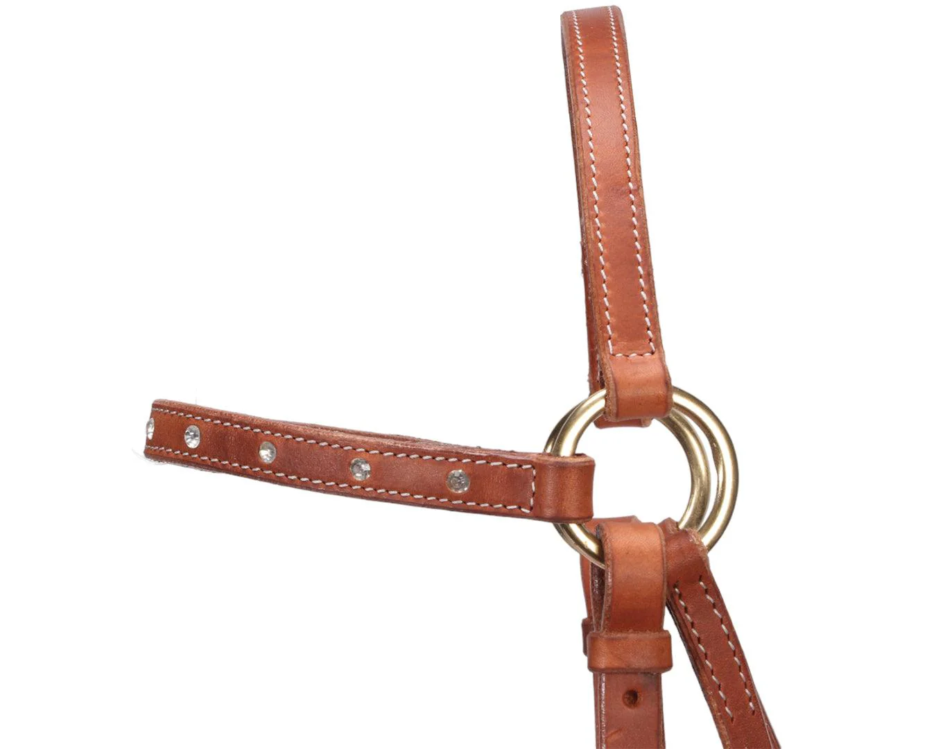 Fort Worth Barcoo Bridle with Crystal 5/8" - Image 3