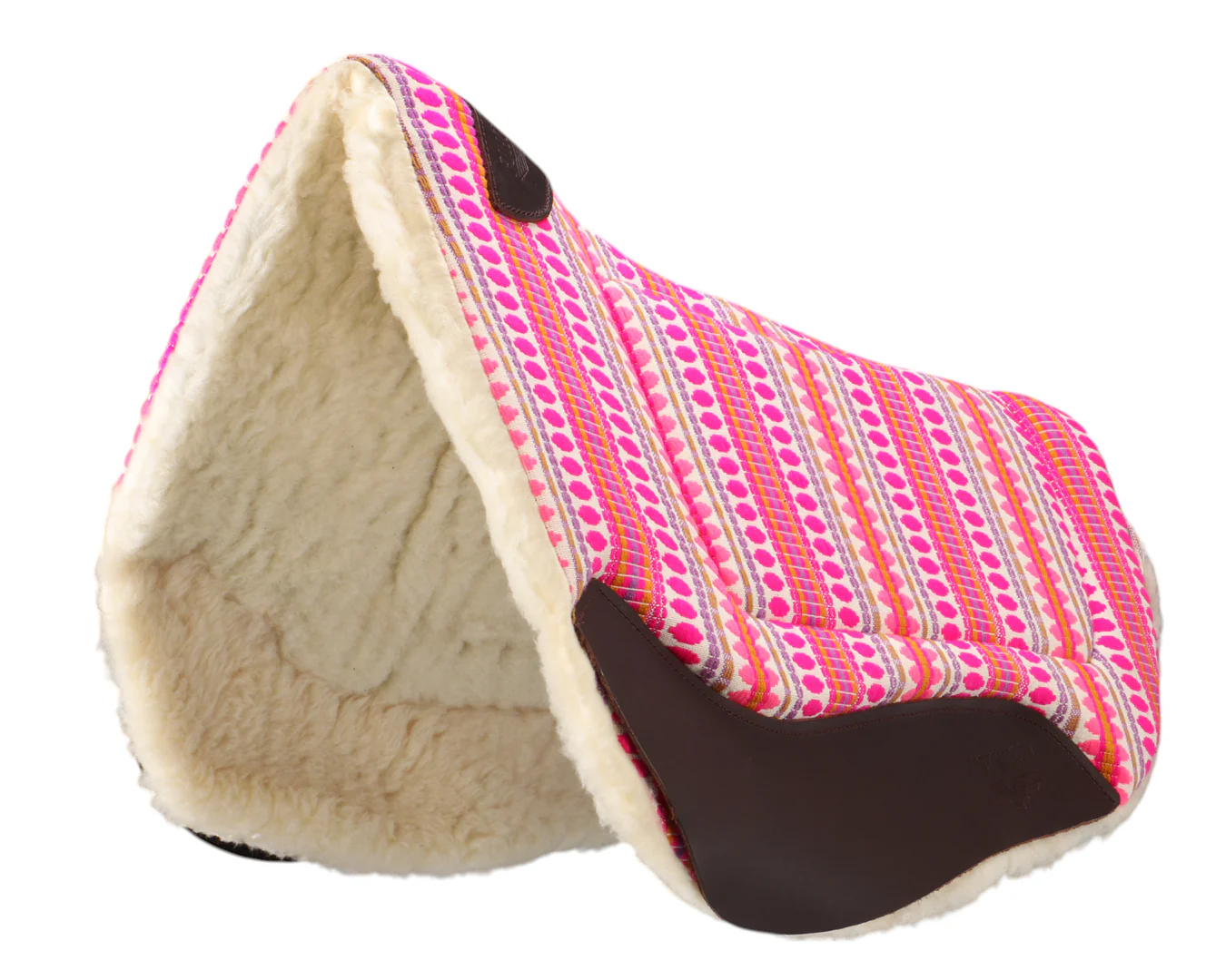 Fort Worth Barrel Contoured Saddle Pad - 28" x 34" - Image 3