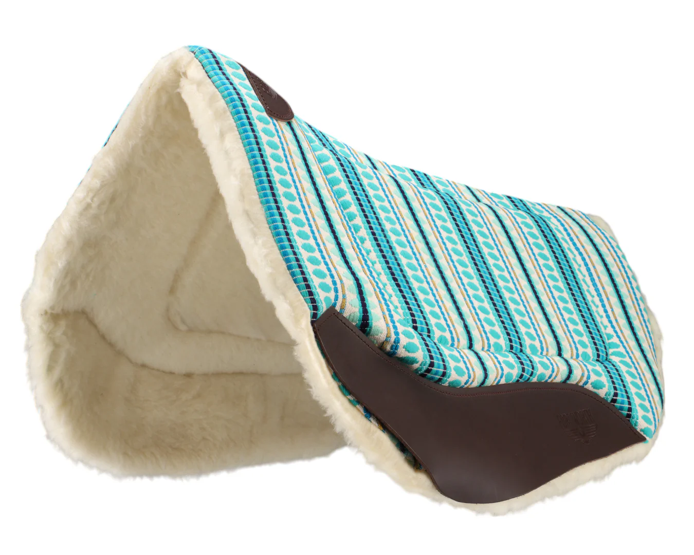 Fort Worth Barrel Contoured Saddle Pad - 28" x 34" - Image 5