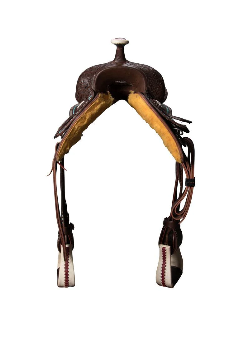 Fort Worth Barrel Racing Saddle with Buckstitch - Image 5