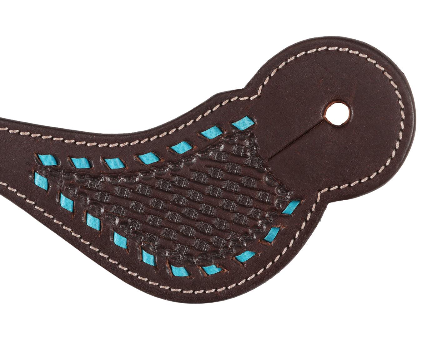 Fort Worth Basket Weave Spur Straps - Image 3