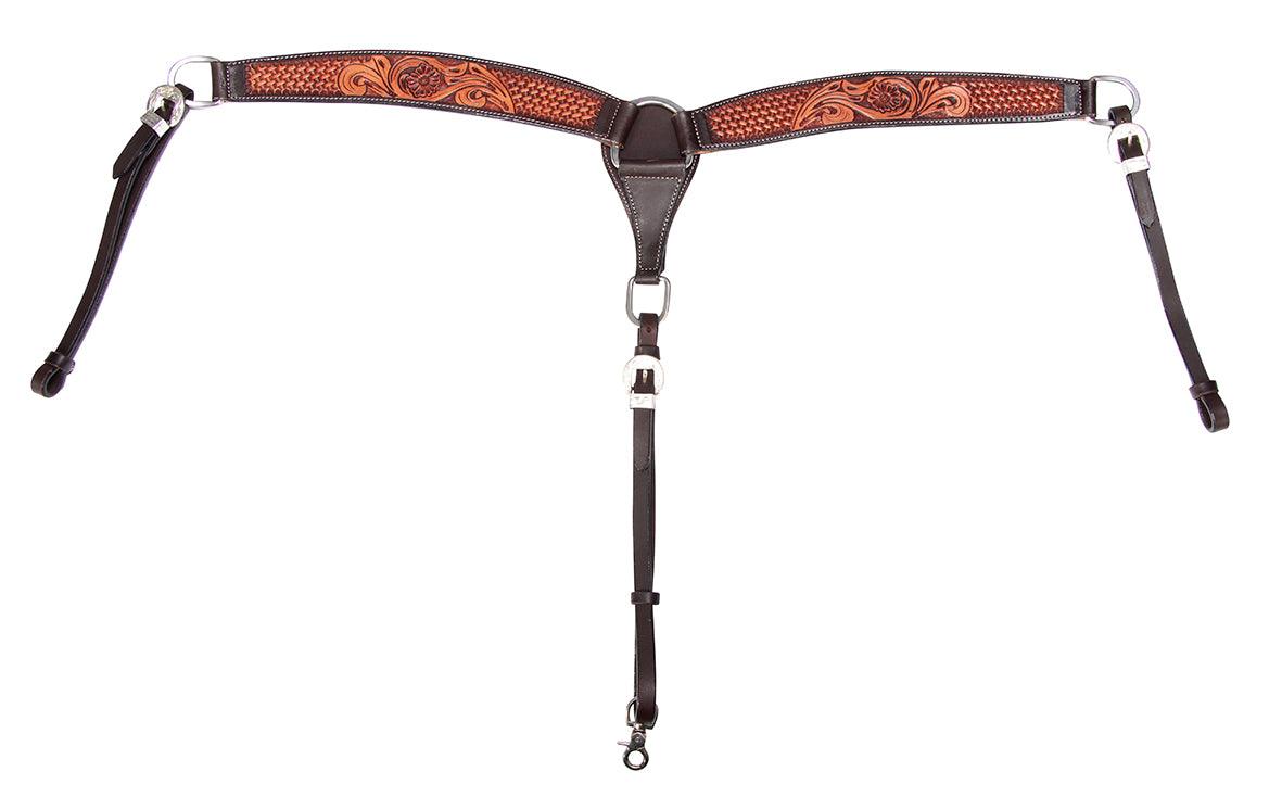 Fort Worth Basket Weave Breastcollar