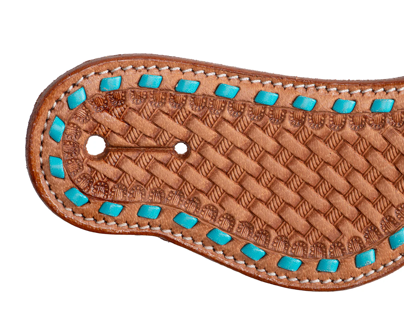 Fort Worth Basket Weave Spur Straps - Image 3