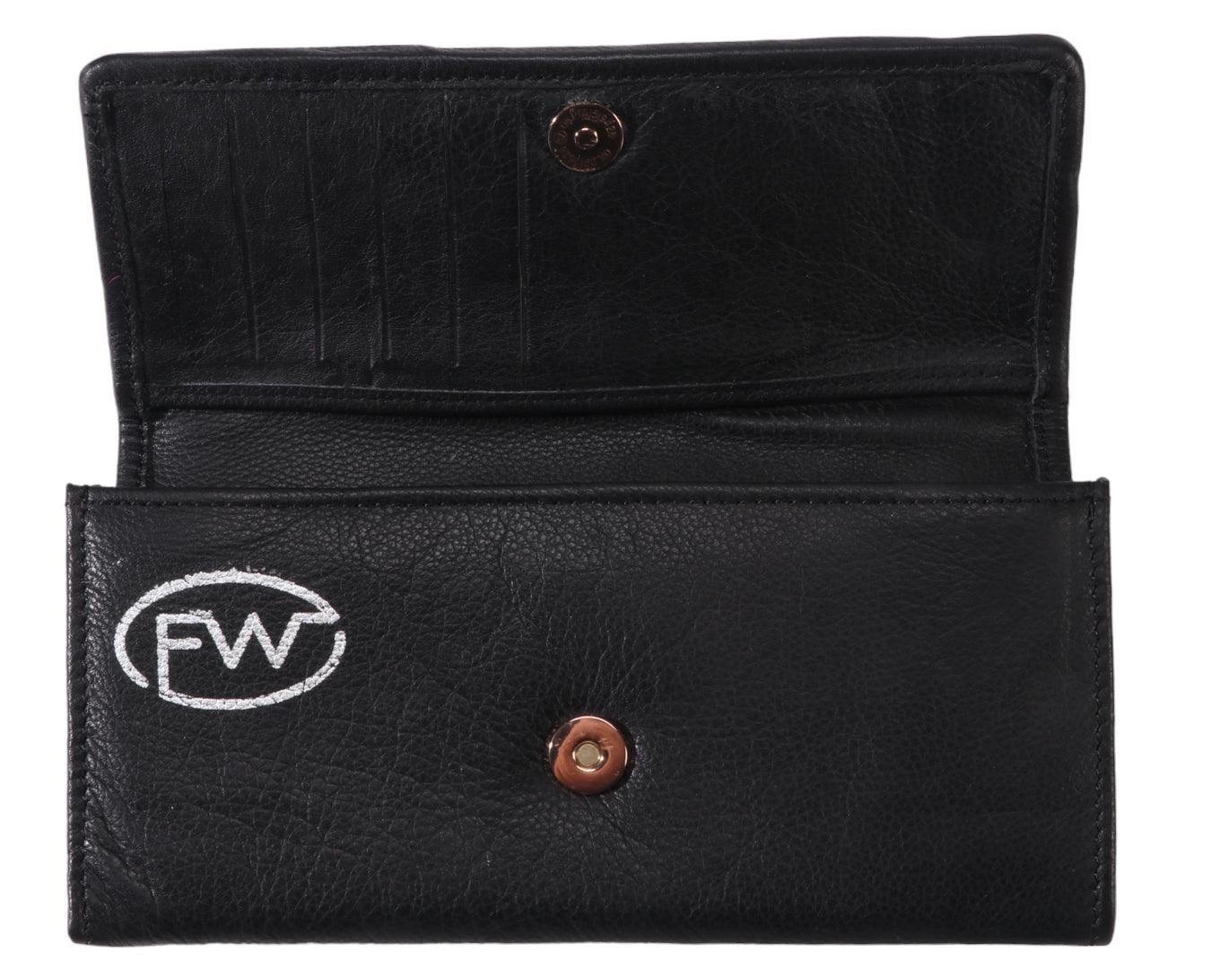 Fort Worth Cowhide Leather Purse - Image 8