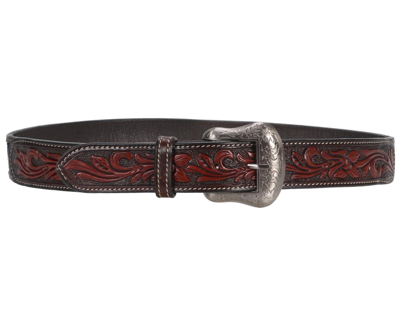 Fort Worth Beaded/Tooled Belt - Image 2